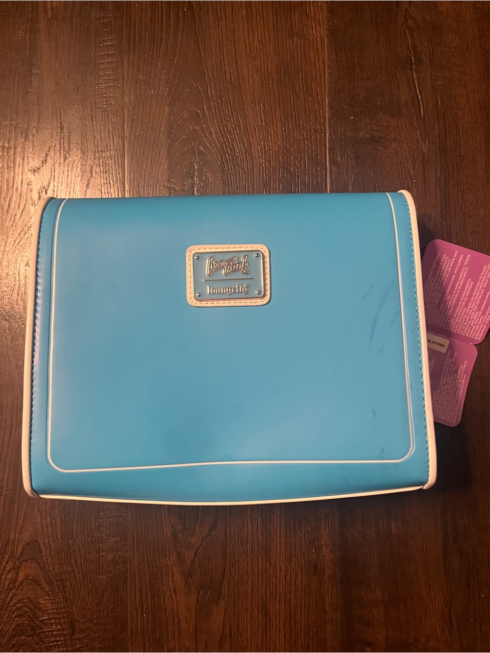 Loungefly Lisa Frank Angel Kitty Crossbody Bag - Picture 3 of 8